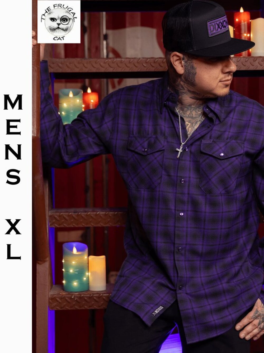 DIXXON FLANNEL - VOODOO Flannel Shirt Men's XL